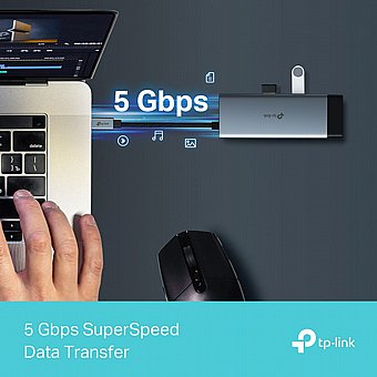 ���� ����� 6 �-1 TP-Link UH6120C USB Type-C