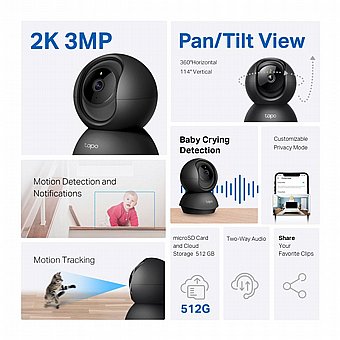 ����� ����� ������� TP-Link Pan / Tilt Tapo C211