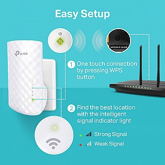 ����� ���� TP-Link 802.11ac AC750 Dual band 750Mbps RE220