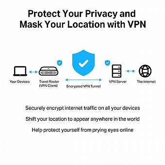 ����� ���� Wi-Fi 6 AX3000 �� ����� 2.5G, ����� VPN ������ ������ TP-Link TL-WR3002X