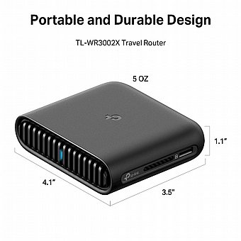 ����� ���� Wi-Fi 6 AX3000 �� ����� 2.5G, ����� VPN ������ ������ TP-Link TL-WR3002X