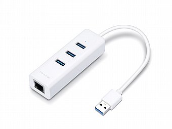 ���� USB 3.0 ������ ��� RJ45 ��� 3 ������ TP-Link UE330 USB 3.0