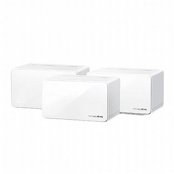 �����.����� ���� Mercusys AX6000 Whole Home Mesh WiFi 6 System Halo H90X - 3 ������