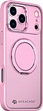 כיסוי ל-iPhone 17 Pro Max בצבע ורוד דגם MiraRing מבית Miracase כיסוי ל-iPhone 17 Pro Max בצבע ורוד דגם MiraRing מבית Miracase