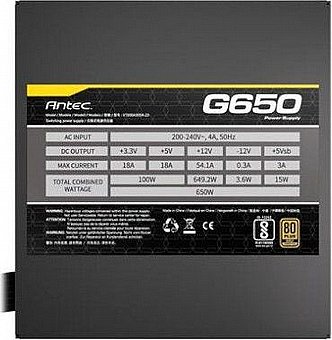 ��� ��� Antec G650 650W 80 Plus Gold