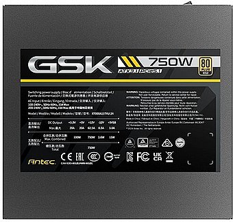 ��� ��� Antec GSK 750 ATX3.1 750W 80 Plus Gold