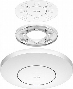 ����� ���� ����� CUDY AC1200 Dual-Band Gigabit Ceiling Mount Access Point Mesh AP1300