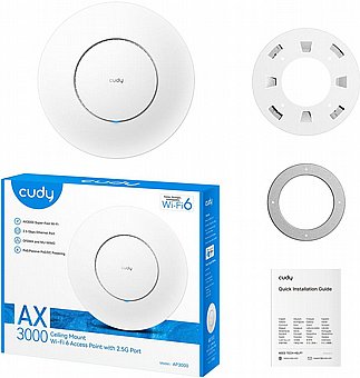 ����� ���� ����� Cudy AX3000 Wi-Fi 6 2.5G AP3000