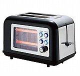 טוסטר קופץ חלון שקוף Gold Line ATL-034B 800W שתי פרוסות - בצבע שחור/כסוף טוסטר קופץ חלון שקוף Gold Line ATL-034B 800W שתי פרוסות - בצבע שחור/כסוף