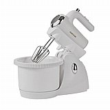 מיקסר חשמלי קערה מסתובבת Gold Line ATL-286 300W בצבע לבן מיקסר חשמלי קערה מסתובבת Gold Line ATL-286 300W בצבע לבן