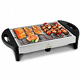 מנגל חשמלי נירוסטה Turbo Grill דגם Gold Line ATL-6003 מנגל חשמלי נירוסטה Turbo Grill דגם Gold Line ATL-6003