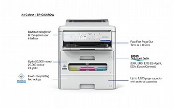 ����� ����� ��� ������� ������� Epson WorkForce Pro EP-C800RDWF
