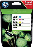 מארז 4 ראשי דיו מקוריים HP 963XL 3YP35AE מארז 4 ראשי דיו מקוריים HP 963XL 3YP35AE