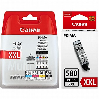 �� 5 ���� ��� ������� PGI580XXLBK + CLI581XXL CANON