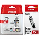 �� 5 ���� ��� ������� PGI580XXLBK + CLI581XXL CANON