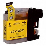 דיו צהוב תואם Brother LC123Y XL דיו צהוב תואם Brother LC123Y XL