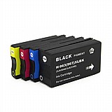 מארז 4 ראשי דיו תואמים HP 963 6ZC70AE מארז 4 ראשי דיו תואמים HP 963 6ZC70AE