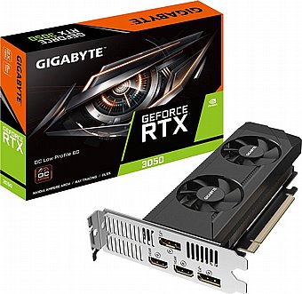 ����� ��� Gigabyte GeForce RTX 3050 OC Low Profile 6GB GV-N3050OC-6GL