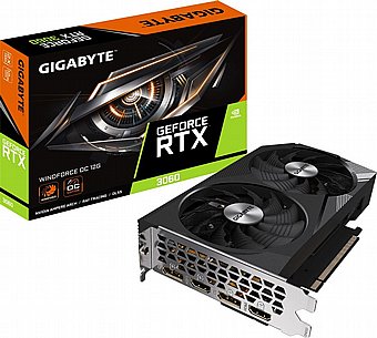 ����� ��� Gigabyte GeForce RTX 3060 WINDFORCE OC 12GB GV-N3060WF2OC-12GD REV2.0