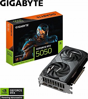 ����� ��� Gigabyte GeForce RTX 5050 WINDFORCE OC 8GB GV-N5050WF2OC-8GD