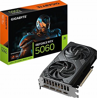 ����� ��� Gigabyte GeForce RTX 5060 WINDFORCE MAX OC 8GB GV-N5060WF2MAX OC-8GD