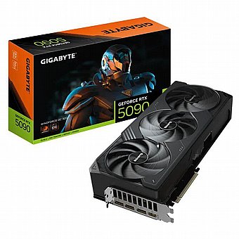����� ��� Gigabyte Geforce Rtx 5090 Windforce Oc 32GB GDDR7 GV-N5090WF3OC-32GD