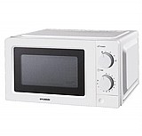 מיקרוגל מכאני Hyundai HAM-M21E בנפח 20 ליטר בצבע לבן