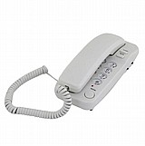 טלפון DECT חוטי Hyundai Compact HDT-1200W - צבע לבן טלפון DECT חוטי Hyundai Compact HDT-1200W - צבע לבן