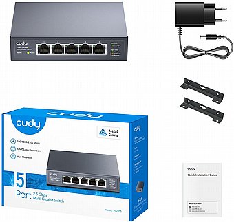 ��� ������ Cudy 5-Port 2.5Gbps HS105