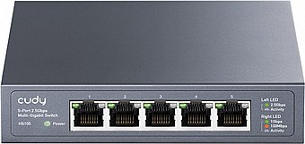 ��� ������ Cudy 5-Port 2.5Gbps HS105