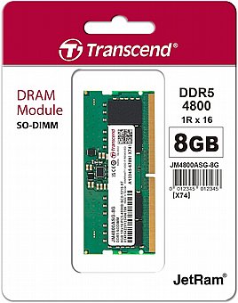 ������ ����� ���� Transcend JM4800ASG-8G DDR5 4800MHz