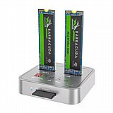תחנת עגינה לשני כוננים Maiwo Type C To NvMe M.2 With Clone K3016CL תחנת עגינה לשני כוננים Maiwo Type C To NvMe M.2 With Clone K3016CL