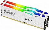 זיכרון למחשב נייח Kingston Fury Beast RGB KF5-32643200 2x16 DDR5 6000MHz זיכרון למחשב נייח Kingston Fury Beast RGB KF5-32643200 2x16 DDR5 6000MHz