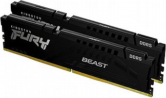 ������ ����� ���� Kingston Fury Beast KF560C30BBEK2-64 2x32 DDR5 6000Mhz