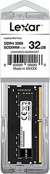 ������ ����� ���� Lexar LD4AS032G-B3200GSST 32GB DDR4 3200Mhz