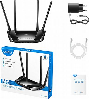 ����� ������ Cudy 4G LTE 300Mbps Wireless N LT400