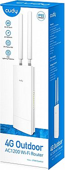 ����� ������ Cudy AC1200 Outdoor 4G LTE Cat Wi-Fi IP65 LT500