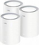 ראוטר Cudy AX3000 2.5G Whole Home Mesh Wi-Fi 6 System M3000 - שלוש יחידות ראוטר Cudy AX3000 2.5G Whole Home Mesh Wi-Fi 6 System M3000 - שלוש יחידות