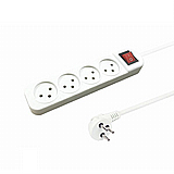 רב שקע 4 שקעים Gold Line MP-413 כולל מפסק באורך 3 מטר רב שקע 4 שקעים Gold Line MP-413 כולל מפסק באורך 3 מטר