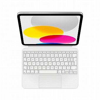 ����� ������ ������ Apple Magic Keyboard Folio MQDP3HB/A �-Apple iPad 10.9 Inch 2022 ������ - ��� ���
