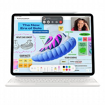 ����� Apple iPad Air (M2) Wi-Fi + Cellular MV6U3KN/A 13-inch 128GB ���� Purple - ����� ����