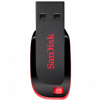 ������ ���� Sandisk Cruzer Blade 16GB USB 2.0 SDCZ50-016G-B35