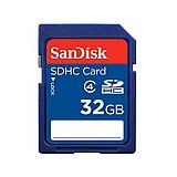 כרטיס זיכרון Sandisk 32GB SDHC SDSDB-032G-B35 כרטיס זיכרון Sandisk 32GB SDHC SDSDB-032G-B35