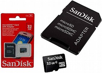 ����� ������ Sandisk 32GB Micro SDHC SDSDQM-032G-B35