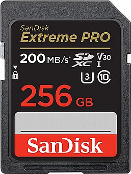 ����� ������ Sandisk Extreme Pro 256GB SDXC 200Mb/s SDSDXXD-256G-GN4IN