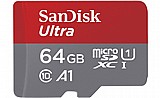 כרטיס זיכרון Sandisk Ultra 64GB Micro SD 140Mb/s SDSQUAB-064G-GN6MN כרטיס זיכרון Sandisk Ultra 64GB Micro SD 140Mb/s SDSQUAB-064G-GN6MN