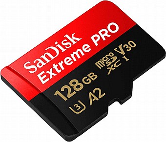����� ������ Sandisk Extreme Pro 128GB Micro SD UHS 200Mb/s SDSQXCD-128G-GN6MA