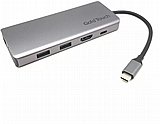 ���� ����� USB Type-C �� ������ Gold Touch SU-C12 HDMI + VGA + 4xUSB + LAN + TF/SD Slot & PD