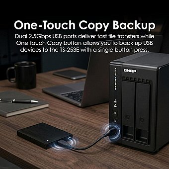 ��� ����� NAS ��� ������ QNAP TS-253E-8G