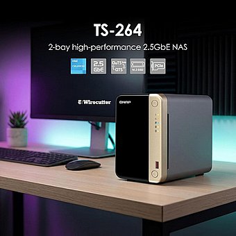 ��� ����� NAS ��� ������ QNAP TS-264-8G